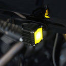 CUSTOM DYNAMICS LED TURN SIGNALS - BLACK -YELLOW LENS - ROAD GLIDE-4