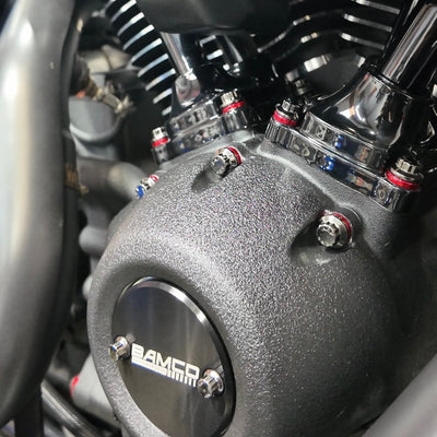 BAMCO M8 Engine & Transmission ARP Washer Kit for Harley-Davidson M8, CNC machined 7075 billet aluminum washers