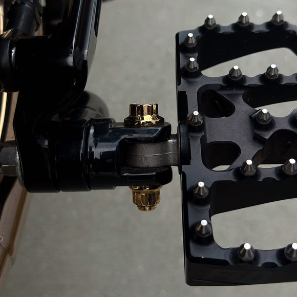 BAMCO ARP Footpeg Bolt Kit, ARP stainless steel 12 point bolts for Harley-Davidson Harley