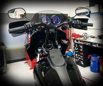 GUERRILLA CABLES 2014-2017 DYNA FXDL & FXDLS SPEEDO & TACH RELOCATION HARNESS - 0