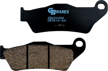 GBRAKES Semi Metallic Brake Pads GB051669