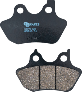 GBRAKES Semi Metallic Brake Pads GB058669