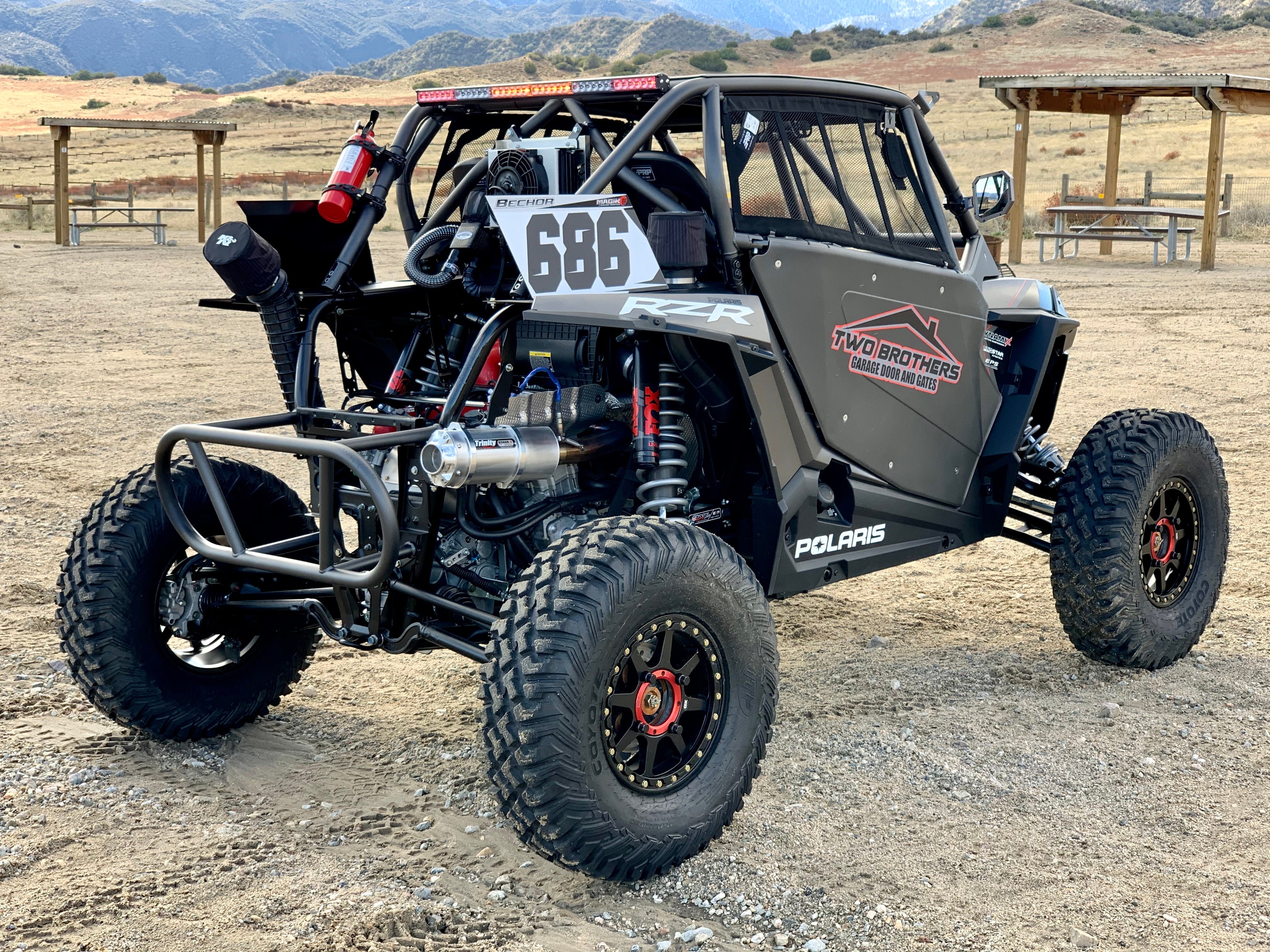 RZR TURBO STINGER EXHAUST - 0