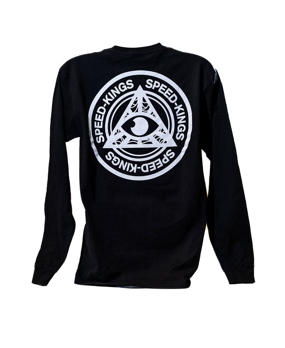 SKC LOGO - LONG SLEEVE - BLACK