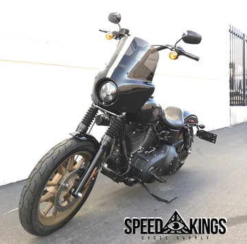 FXDLS Handle Bar Replacement Kit - BLACK