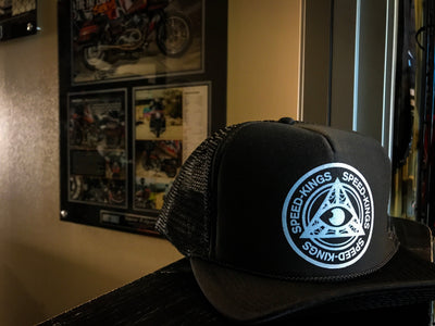 SPEED-KINGS LOGO TRUCKER HAT