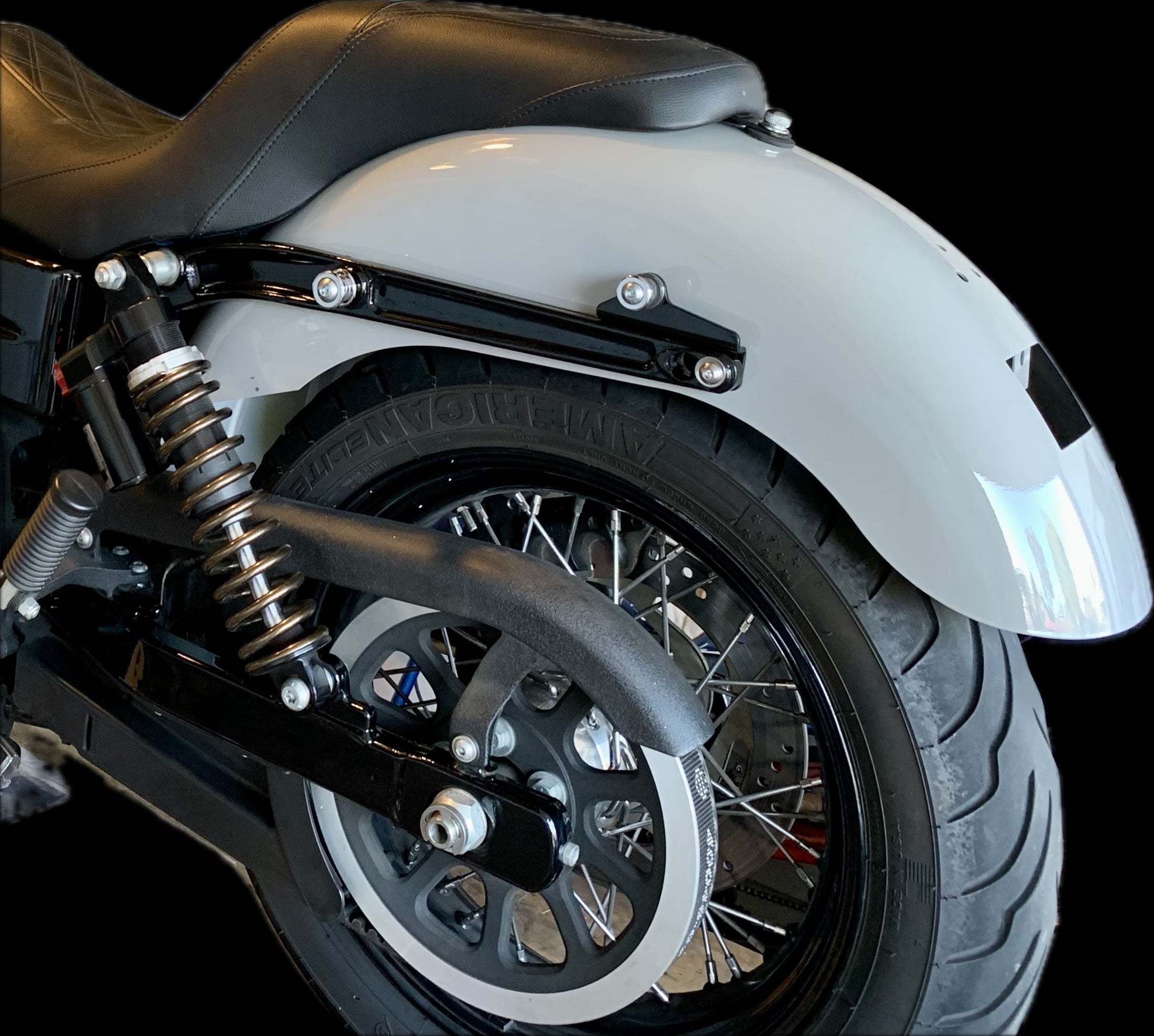 RWD V-Twin rear 8.5-inch wide fender for 2006-2017 Harley Dyna models
