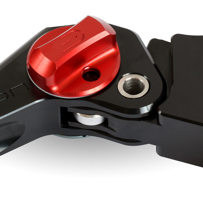 OBERON PERFORMANCE ADJUSTABLE CLUTCH LEVER - STANDARD BLADE -  04-22 SPORTSTER - 0