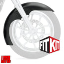 KLOCK WERKS TIRE HUGGER FRONT FENDER FIT KIT FOR HD 2014-2020 TOURING MODELS-2