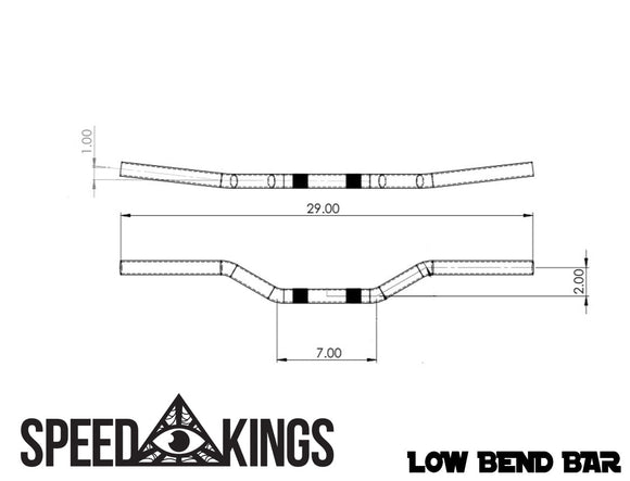 SPEED-KINGS LOW BEND BAR