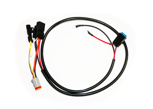 RWD V-Twin LP6 light kit wiring harness for FXR fairings