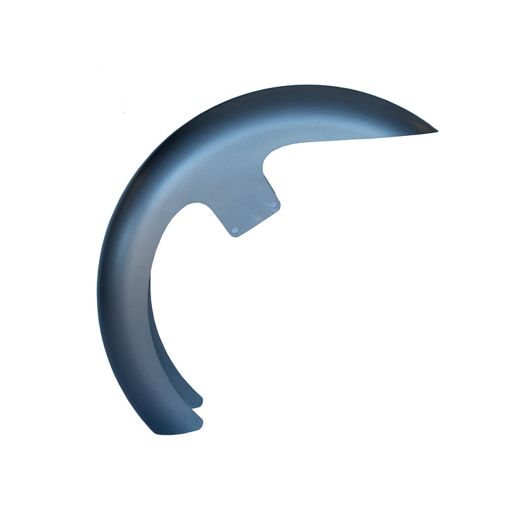 RWD V-Twin LS3 23" front fender, one-piece stamped 14-gauge steel, ready to paint, raw aluminum spacers included, fits 1994–2025 Harley Davidson Touring models (contour length 42.5")
