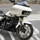 RWD RS-1F Touring +2" Fork Cartridge Kit W/ Extended Tubes 2014 - 2025 Harley Davidson Touring - installation reference, gold finish
