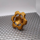 No Drama Speed Knobs for Harley Davidson Touring Models by Speed by Design in  Gold view 2