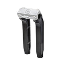 10.5-inch black pull-back motorcycle handlebar riser legs