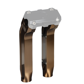 OG 10.5" Pull Back Riser Legs — Bronze motorcycle riser legs (pair)