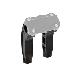 6.5-inch black pull-back motorcycle handlebar riser legs