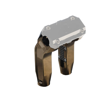 Original Garage Moto OG 6.5-inch pull-back riser legs, bronze CNC 6061‑T6 aluminum (pair)