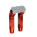 8.5-inch red pull-back handlebar riser legs