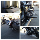 BUNG KING PASSENGER PEG CRASH BAR 06+ DYNA-3