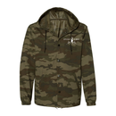 Speed Kings Camouflage jacket with a brand logo on a white background