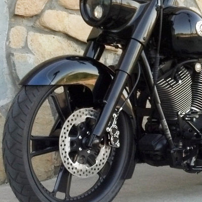 KLOCK WERKS TIRE HUGGER FRONT FENDERS FOR HD 83-2013 TOURING MODELS