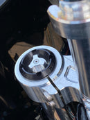 RWD V-Twin parts installed on a bike