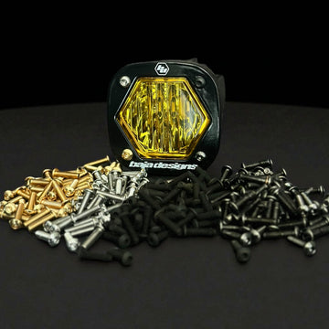 BAMCO Baja Designs S1 ARP Bolts, ARP stainless steel 12 point bolts for Harley-Davidson Harley