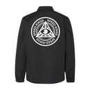 Speed Kings Circle Logo Coach Jacket in Black
