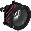 Trask TM10209BP velocity stack for Assault Charge air cleaner Harley Touring Softail