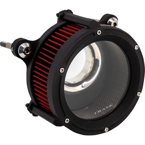 Trask Assault Charge high-flow air cleaner for 2017-2024 Harley-Davidson Milwaukee-Eight Softail and Touring motorcycles