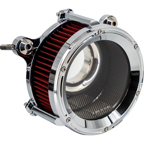 Trask Assault Charge high-flow air cleaner for 2017-2024 Harley-Davidson Milwaukee-Eight Softail and Touring motorcycles