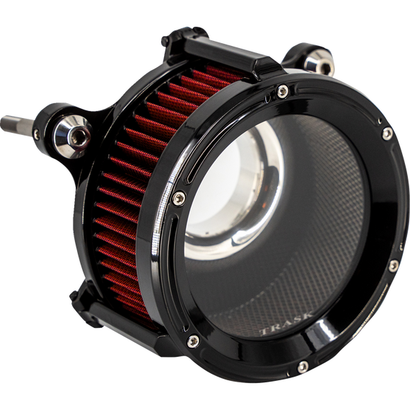 Trask Assault Charge high-flow air cleaner for 2017-2024 Harley-Davidson Milwaukee-Eight Softail and Touring motorcycles