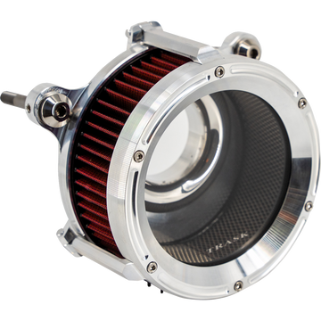 Trask Assault Charge high-flow air cleaner for 2017-2024 Harley-Davidson Milwaukee-Eight Softail and Touring motorcycles