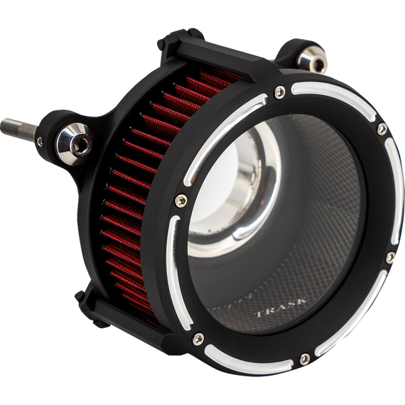 Trask Assault Charge high-flow air cleaner for 2017-2024 Harley-Davidson Milwaukee-Eight Softail and Touring motorcycles