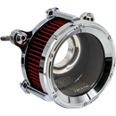 Trask Assault Charge high-flow air cleaner with plexiglass cover for Harley-Davidson Touring and Softail