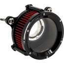 Trask Assault Charge high-flow air cleaner with plexiglass cover for Harley-Davidson Touring and Softail