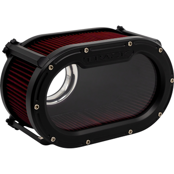 Trask 68mm Assault Charge air cleaner for high-performance Harley-Davidson CVO and Touring models
