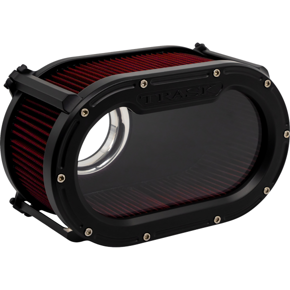 Trask 68mm Assault Charge air cleaner for high-performance Harley-Davidson CVO and Touring models