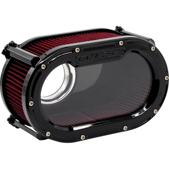 Trask 68mm Assault Charge air cleaner for high-performance Harley-Davidson CVO and Touring models