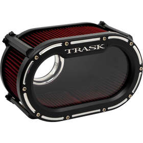 Trask 68mm Assault Charge air cleaner for high-performance Harley-Davidson CVO and Touring models