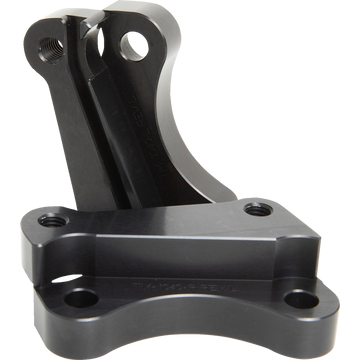 Trask billet aluminum brake caliper mount for 13-inch rotors on Harley Touring