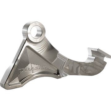 Trask Assault radial brake caliper mount bracket for Harley Touring rear brake upgrade