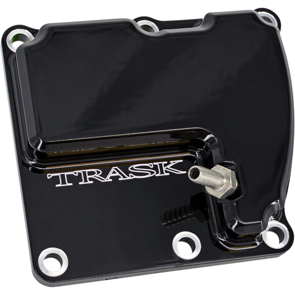 Trask Checkm8 vented transmission top cover for Harley-Davidson Milwaukee-Eight