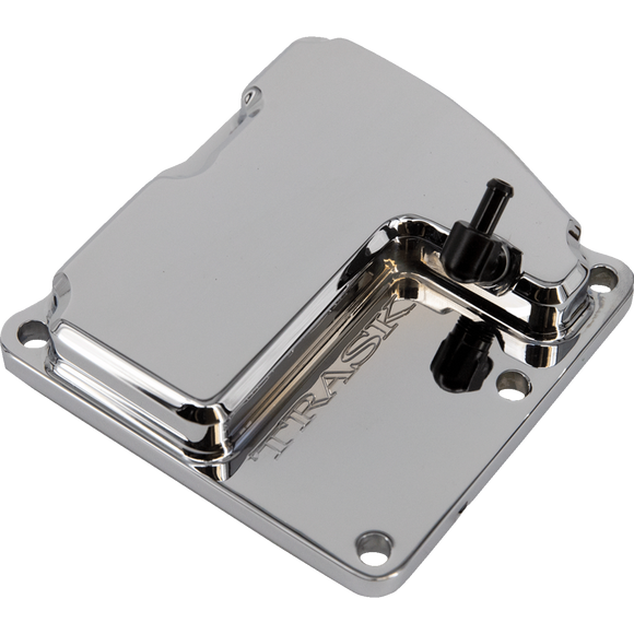 Trask Checkm8 vented transmission top cover for Harley-Davidson Milwaukee-Eight