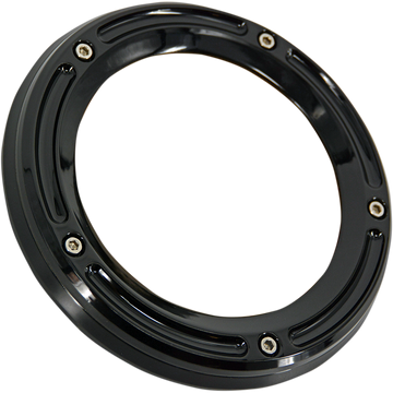 Trask Assault Derby Cover with LEXAN window for Harley Touring