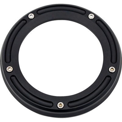 Trask Assault Derby Cover with LEXAN window for Harley Softail