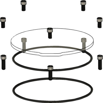 Trask Assault Derby Cover repair kit with window and hardware