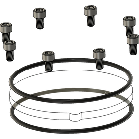 Trask Assault Series cam cover repair kit for Harley-Davidson Milwaukee-Eight engines