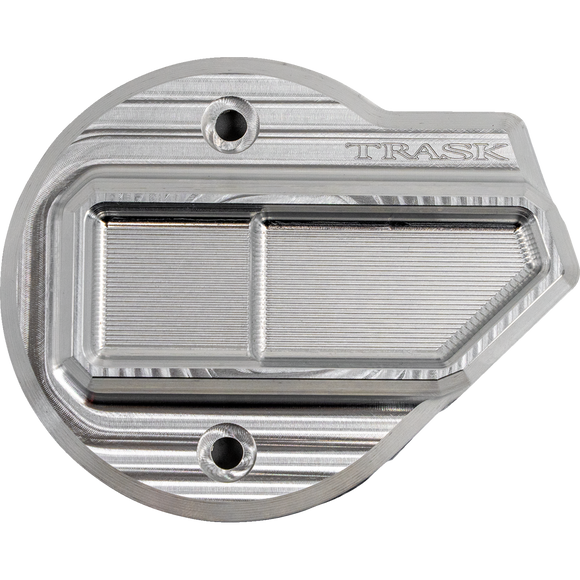 Trask Assault Series transparent cam cover for Harley-Davidson Softail and Touring